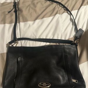Black coach bag